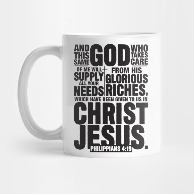 Philippians 4:19 by Plushism